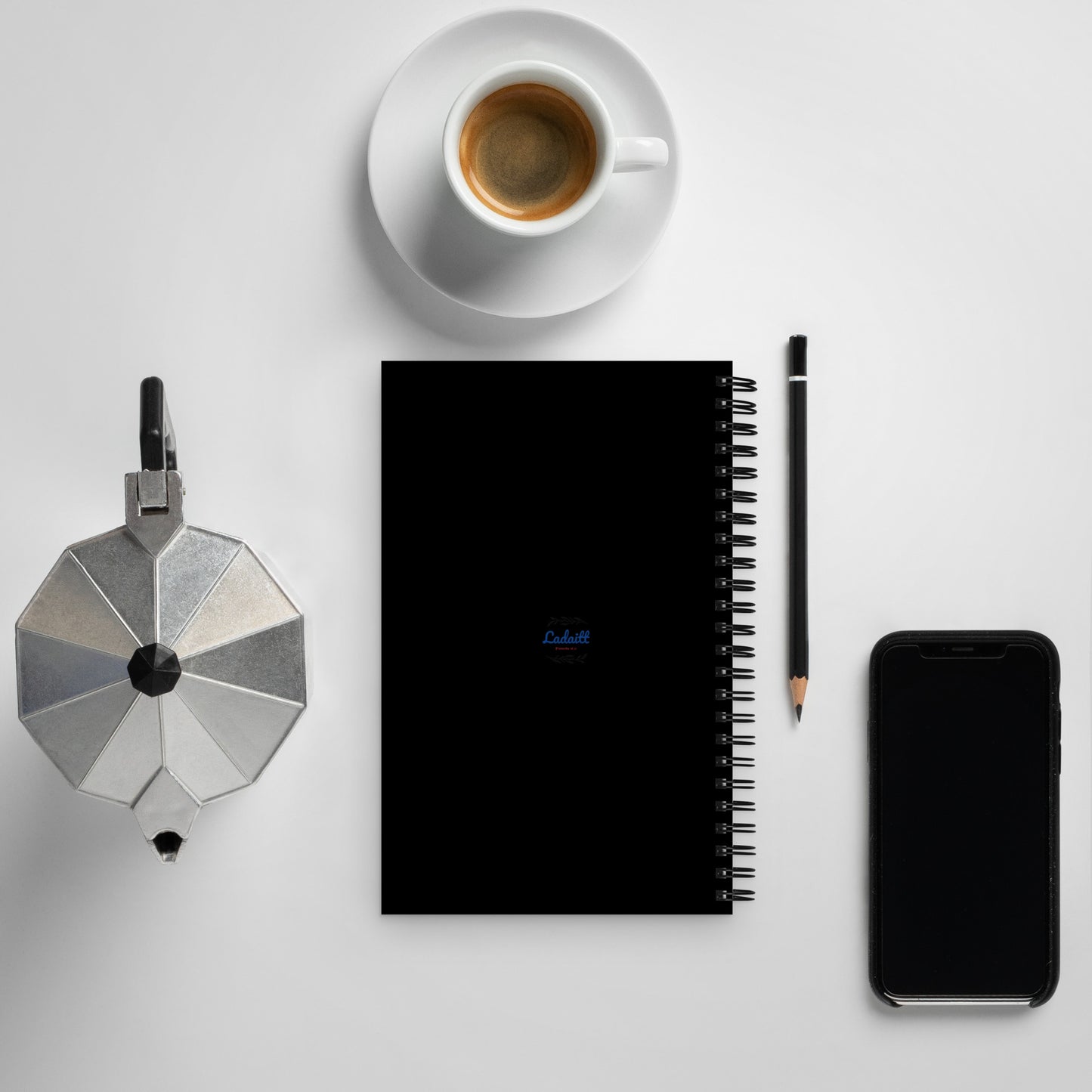 GGT Black-Spiral notebook