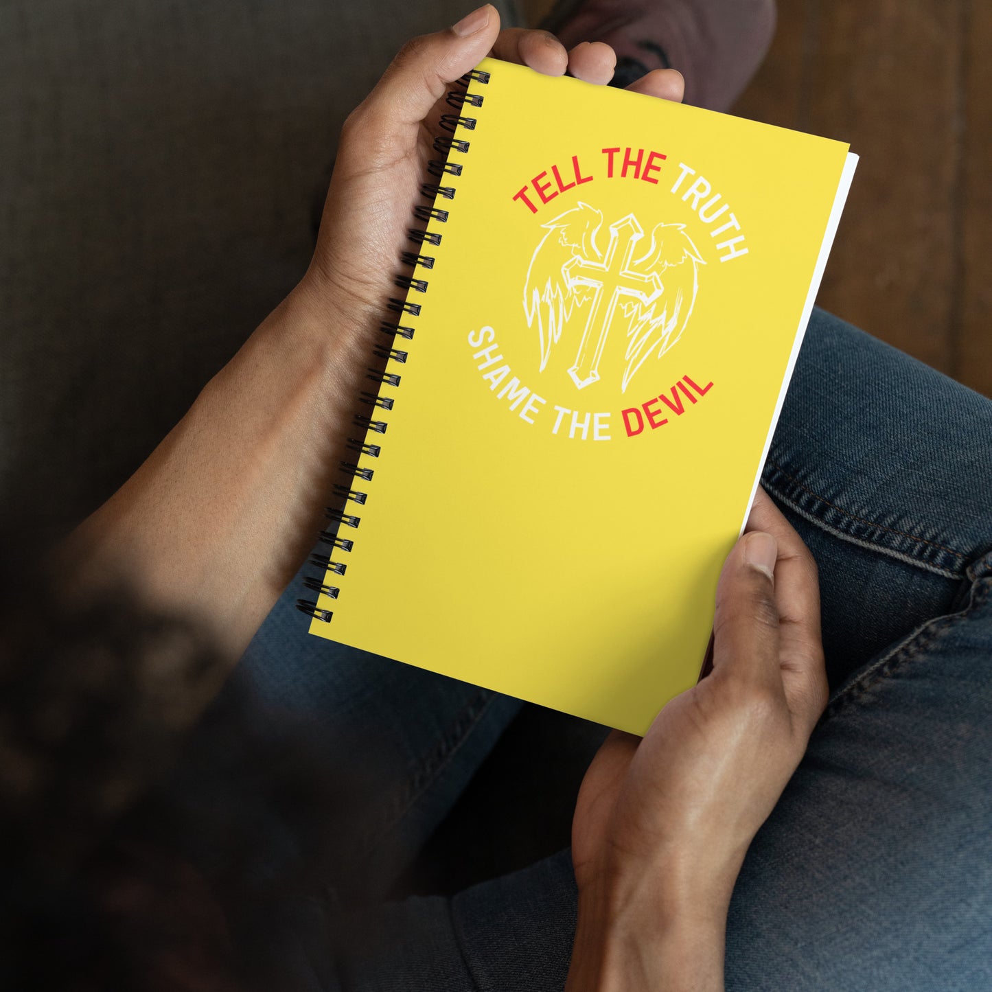 Shame Yellow-Spiral Journal