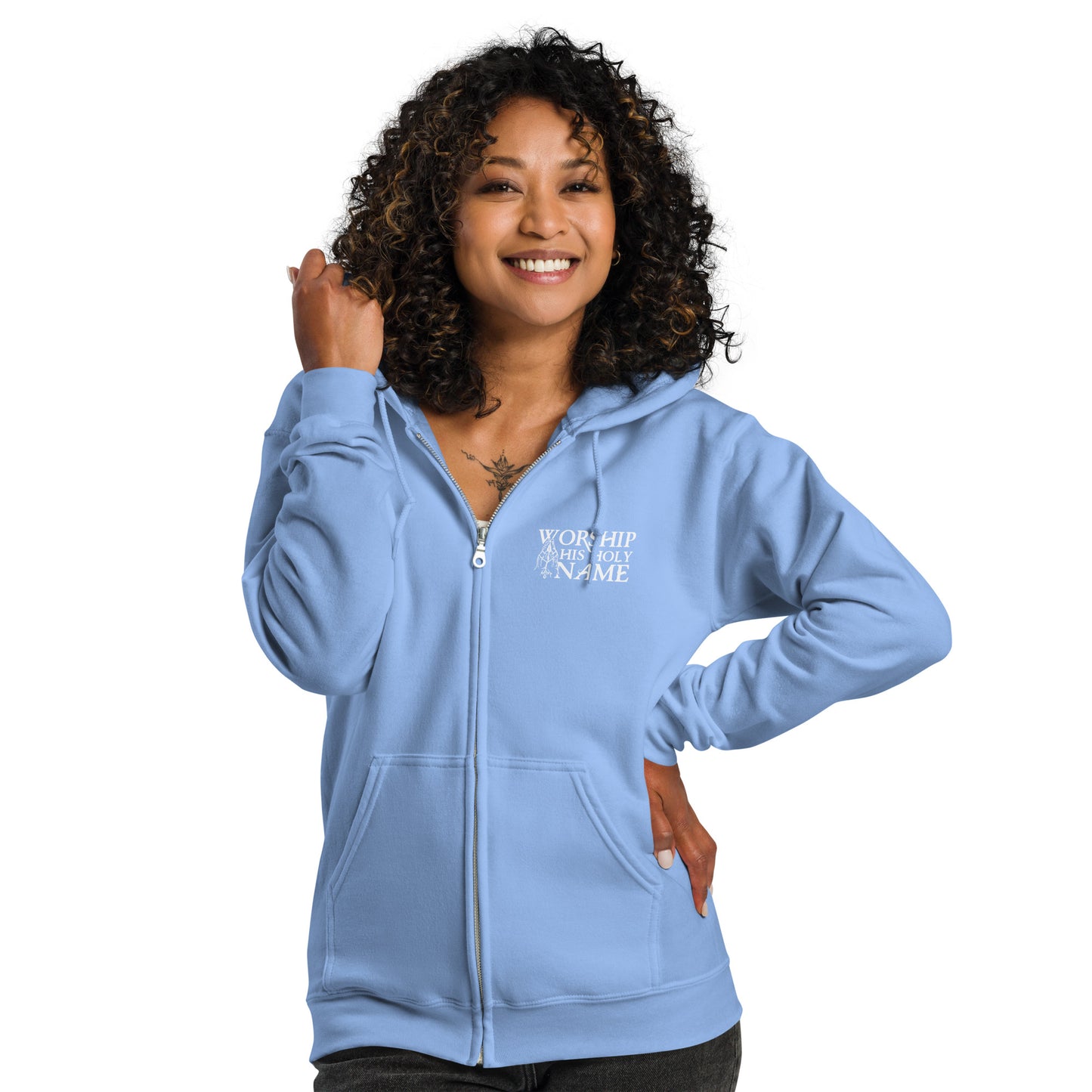 Worship-Unisex heavy blend zip hoodie