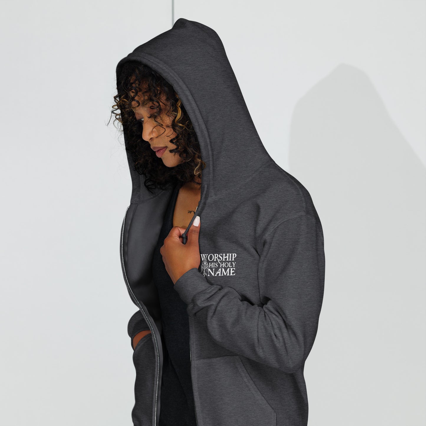 Worship-Unisex heavy blend zip hoodie