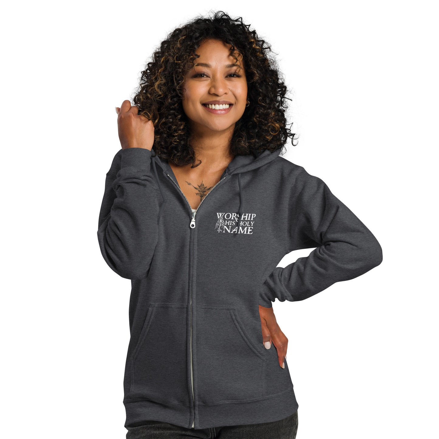 Worship-Unisex heavy blend zip hoodie