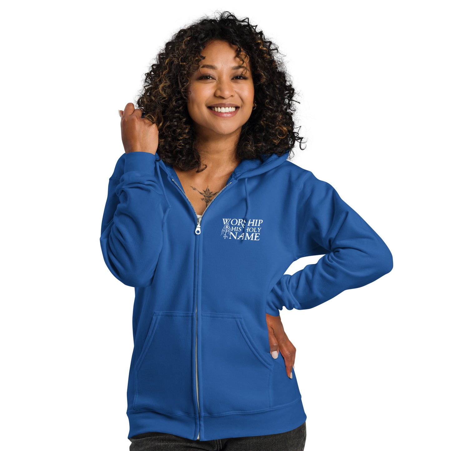 Worship-Unisex heavy blend zip hoodie
