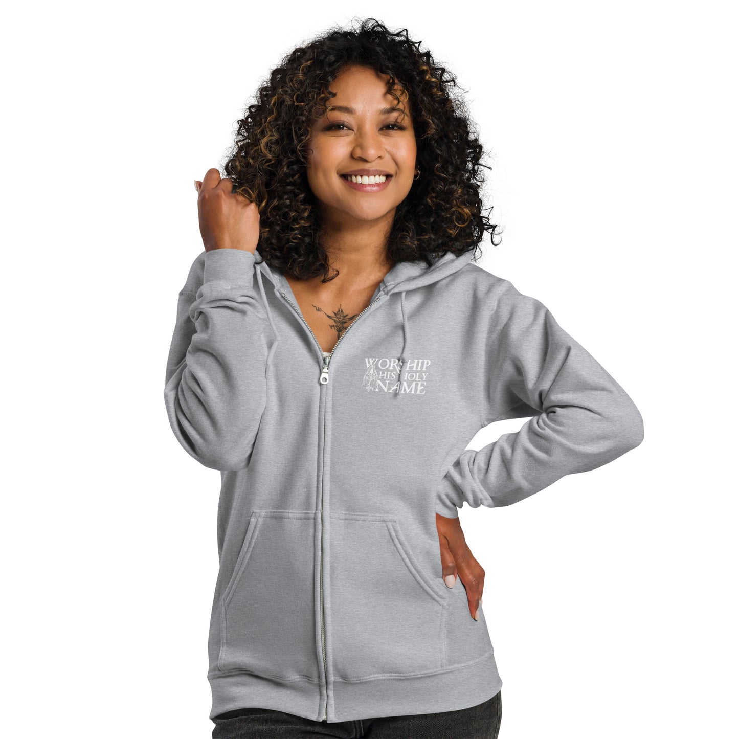 Worship-Unisex heavy blend zip hoodie