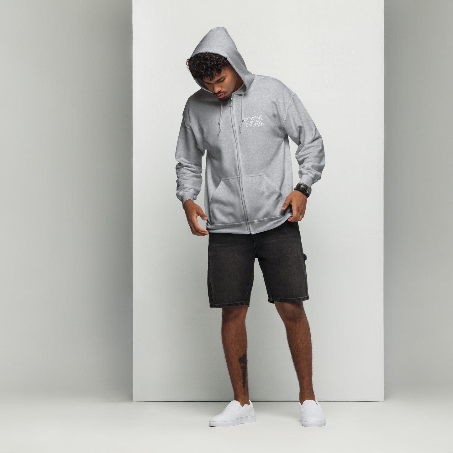Worship-Unisex heavy blend zip hoodie