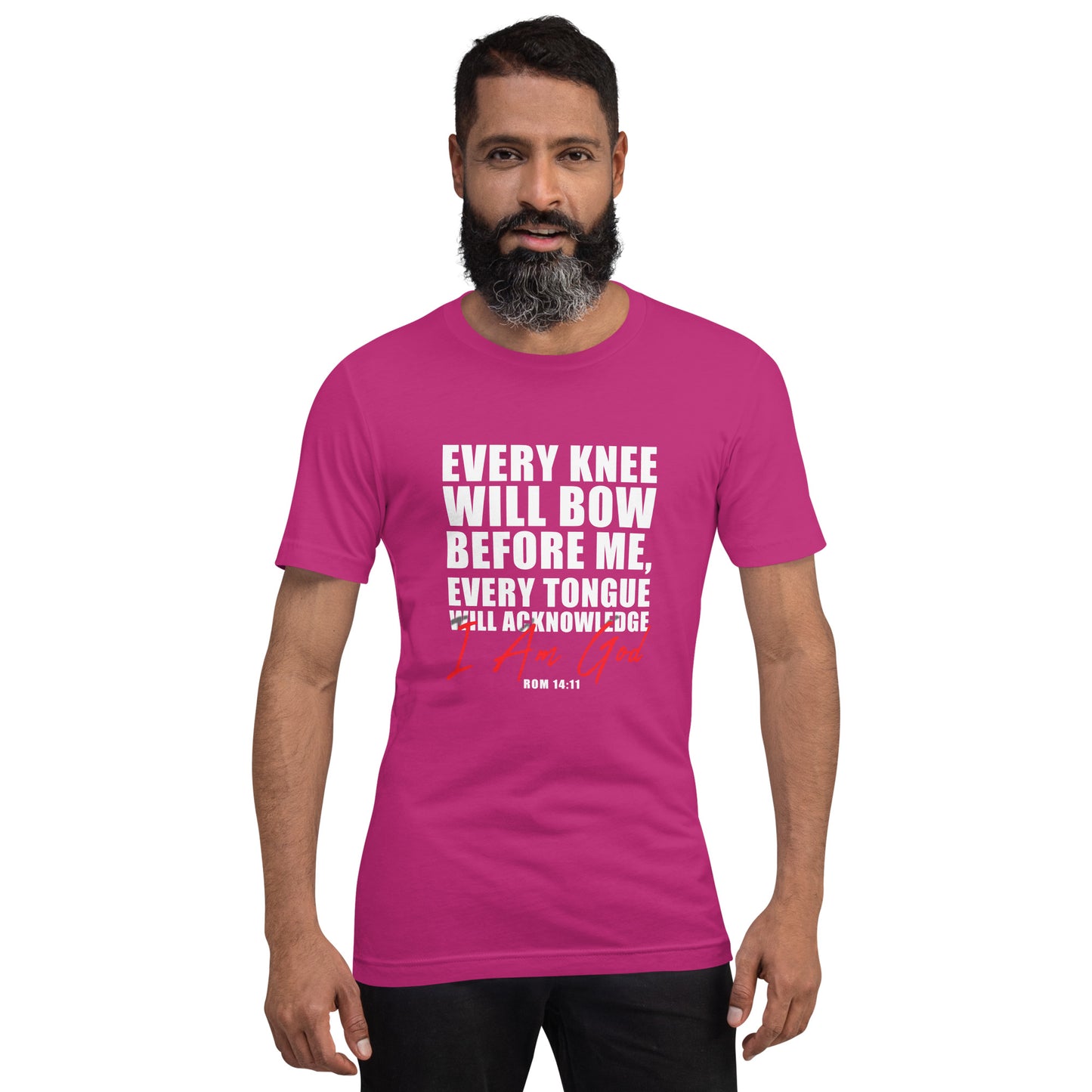 Knee Bow- Unisex t-shirt