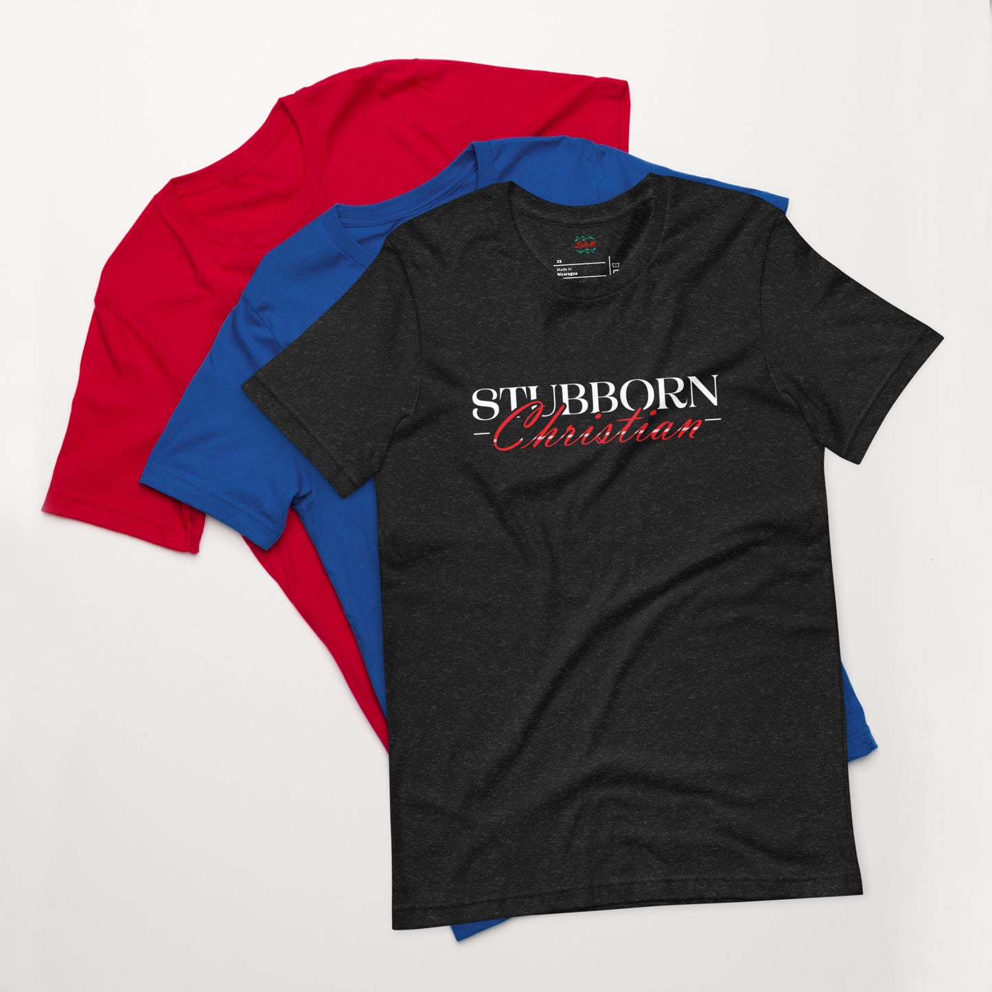 Stubborn Christian-Unisex t-shirt