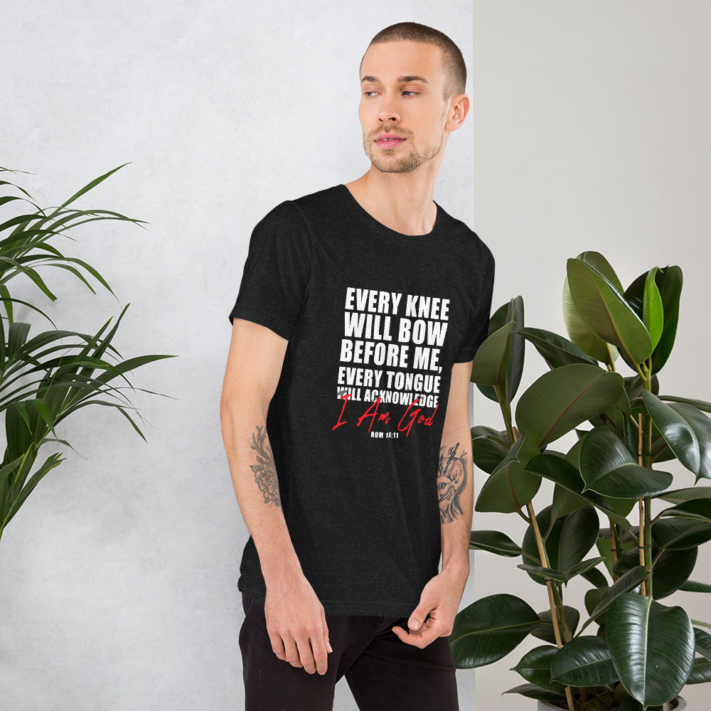 Knee Bow- Unisex t-shirt