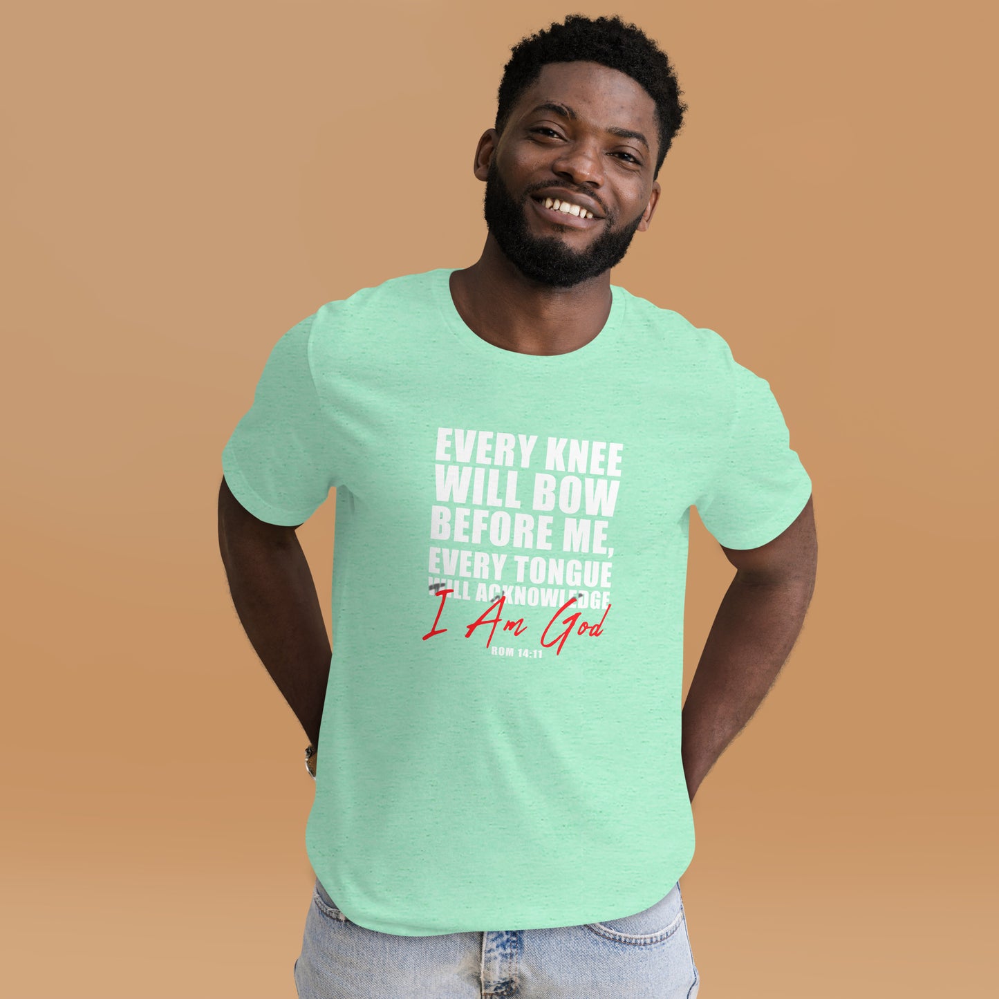 Knee Bow- Unisex t-shirt