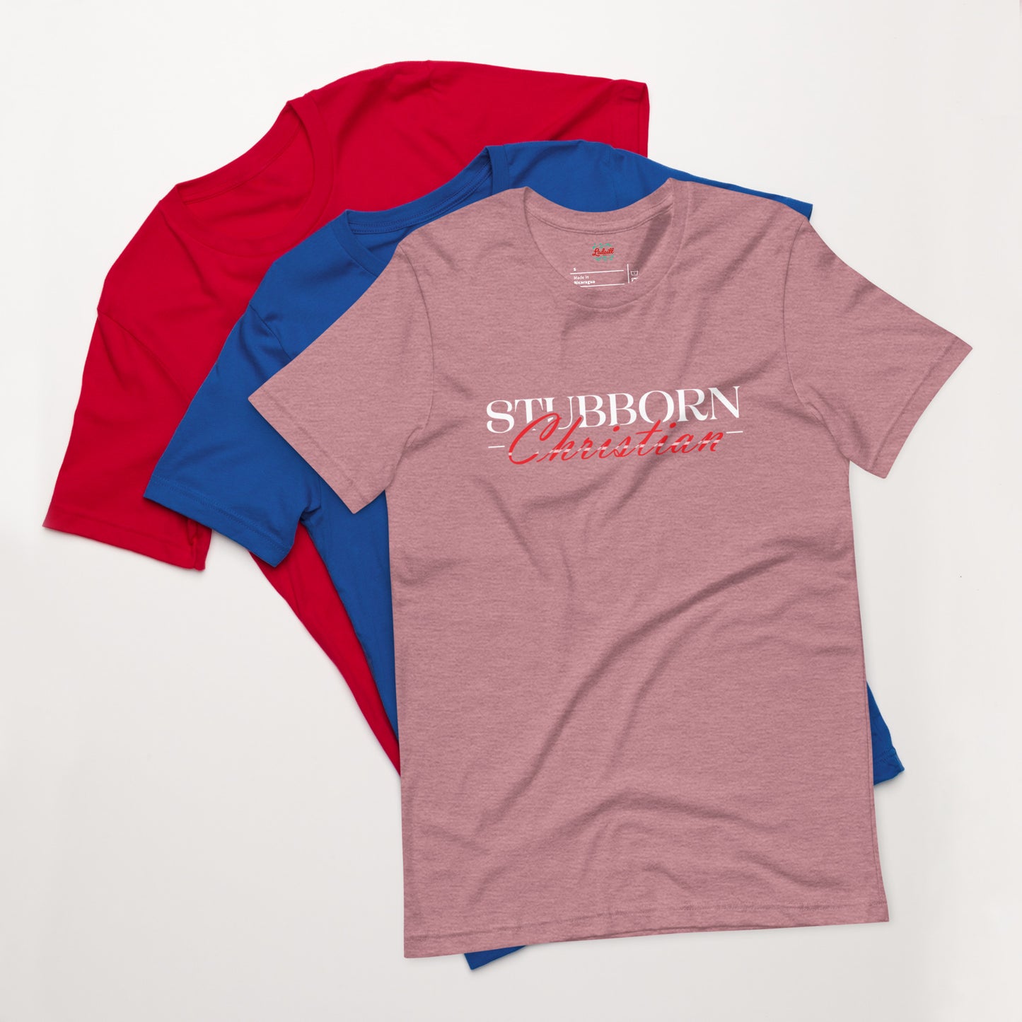 Stubborn Christian-Unisex t-shirt