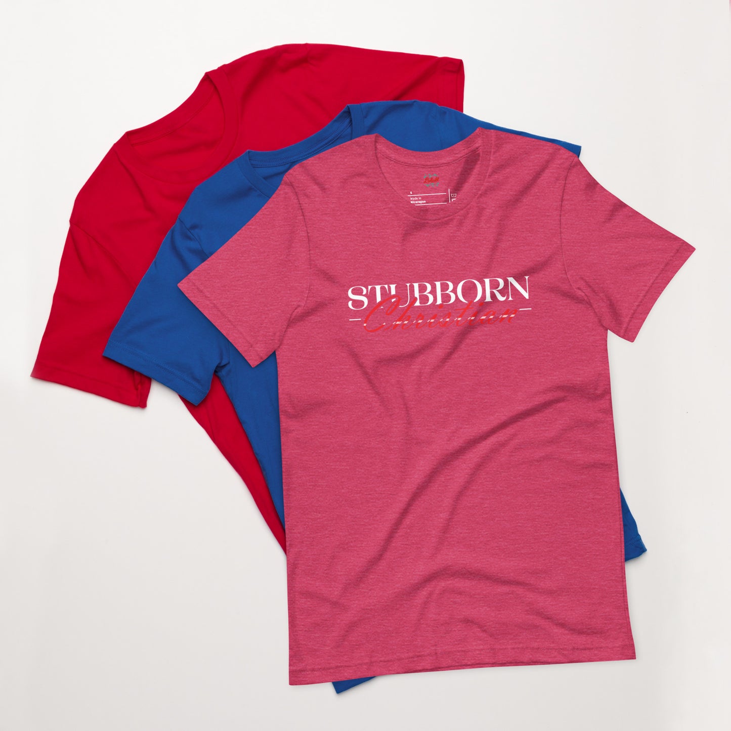 Stubborn Christian-Unisex t-shirt