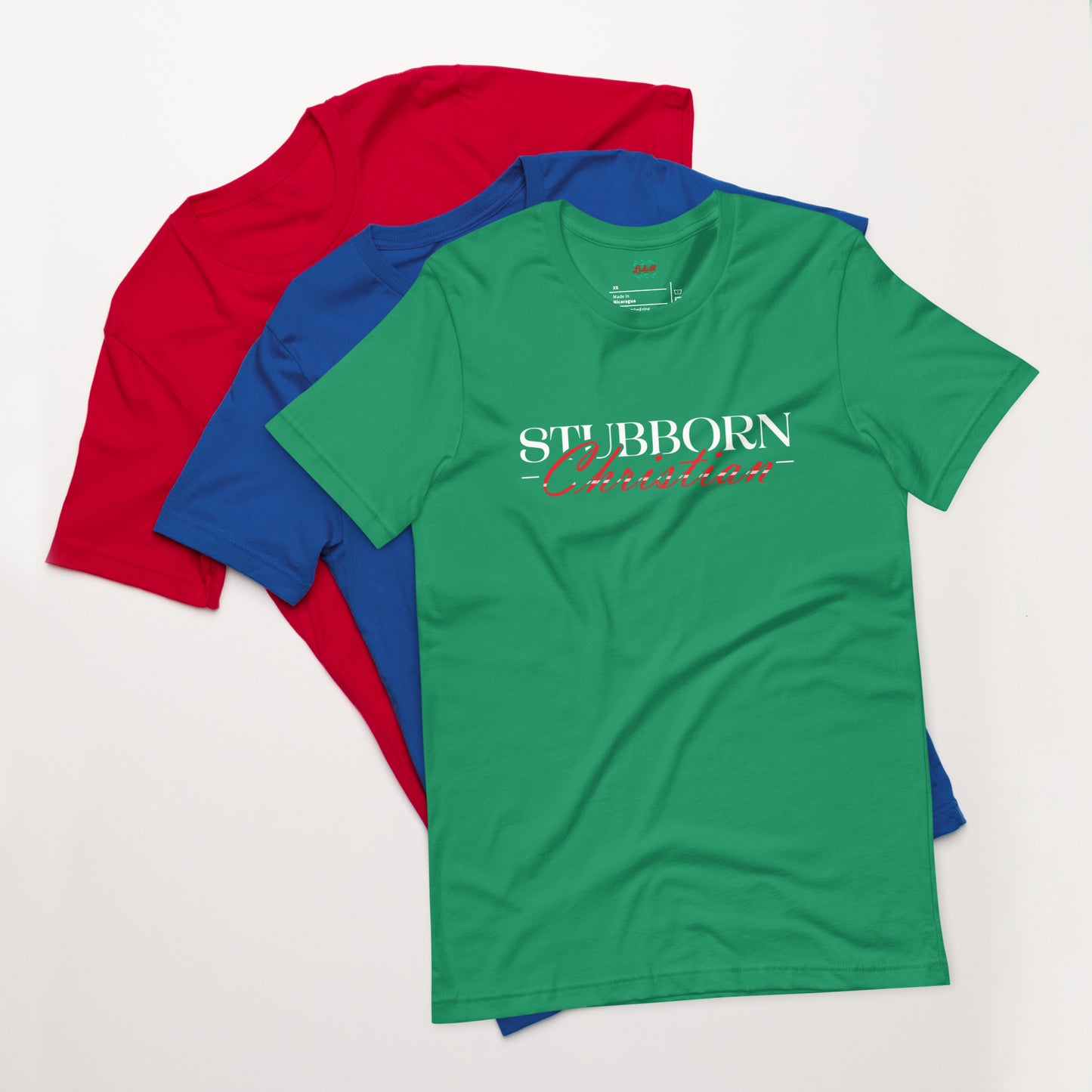 Stubborn Christian-Unisex t-shirt