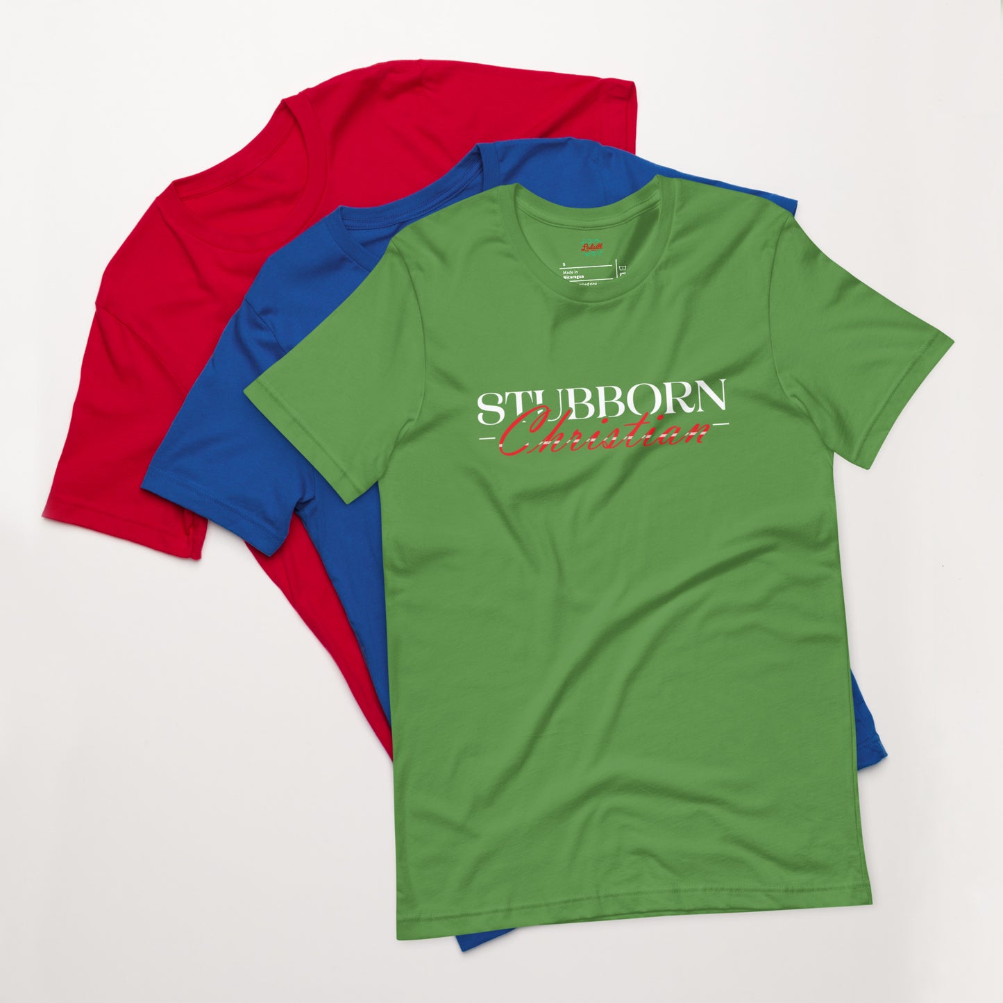Stubborn Christian-Unisex t-shirt
