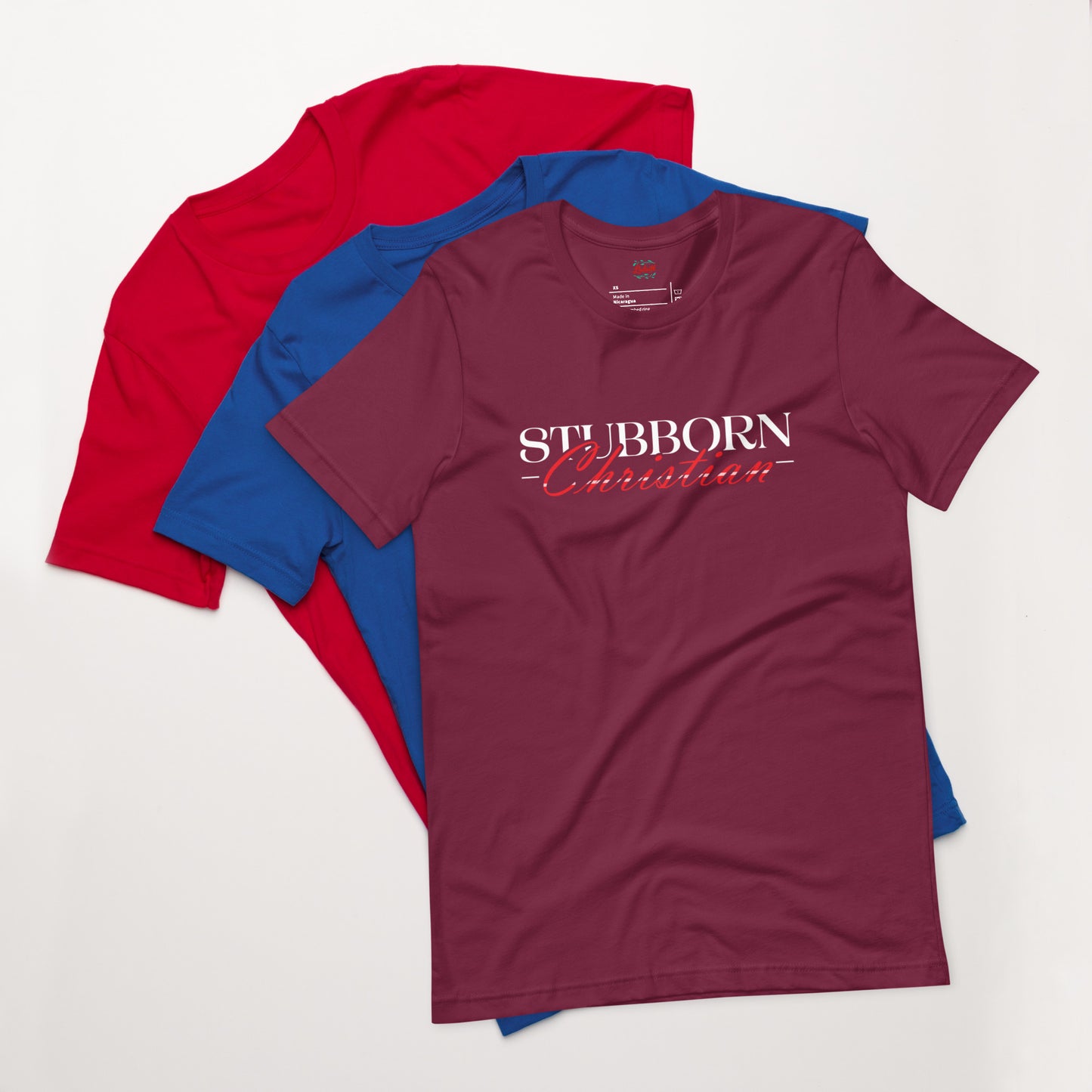 Stubborn Christian-Unisex t-shirt