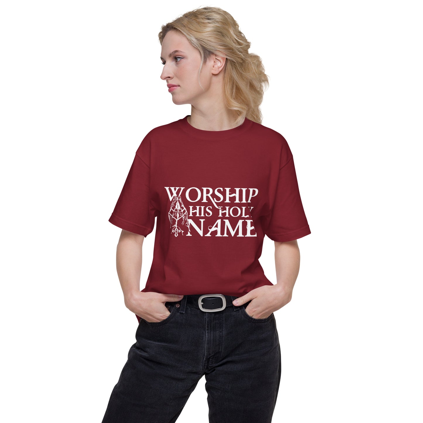 Worship Name- Unisex short sleeve tee - Ladaitt Christian Store