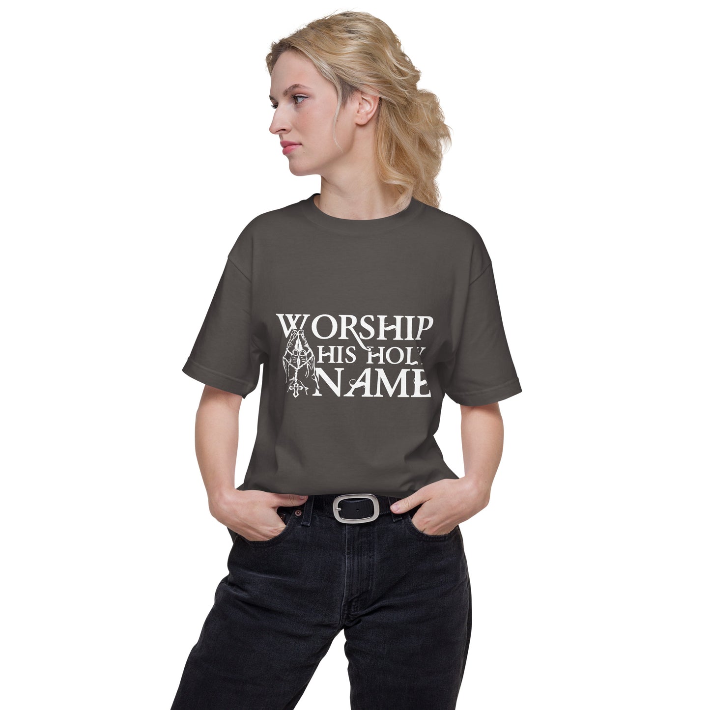 Worship Name- Unisex short sleeve tee - Ladaitt Christian Store