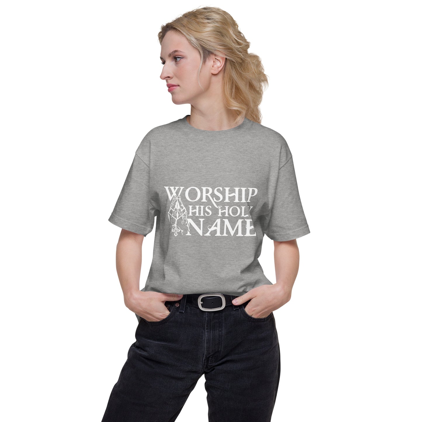 Worship Name- Unisex short sleeve tee - Ladaitt Christian Store
