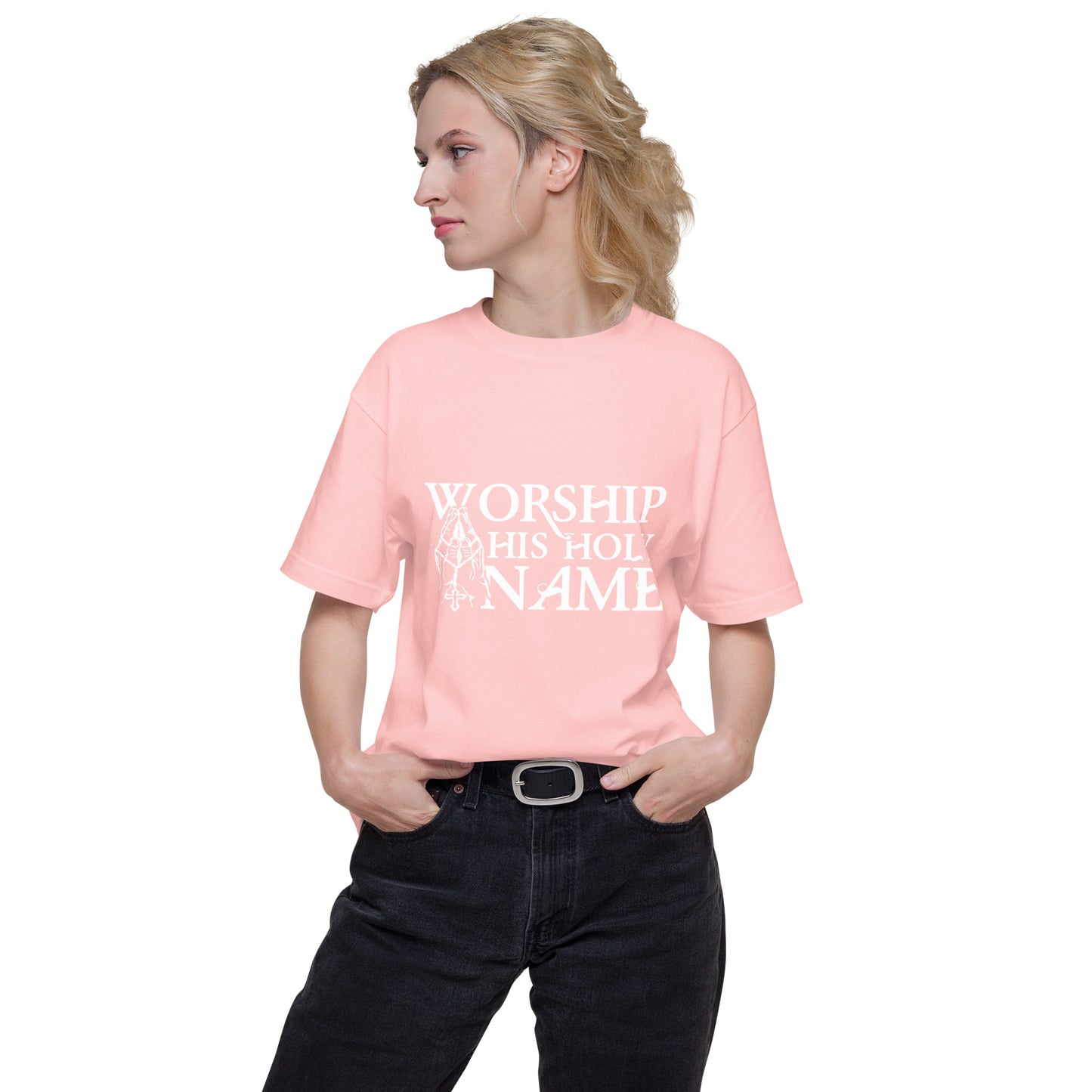 Worship Name- Unisex short sleeve tee - Ladaitt Christian Store