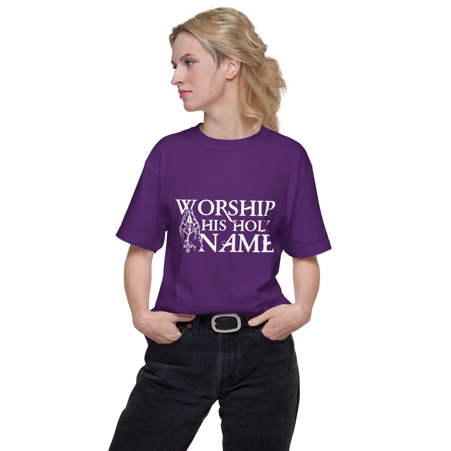 Worship Name- Unisex short sleeve tee - Ladaitt Christian Store