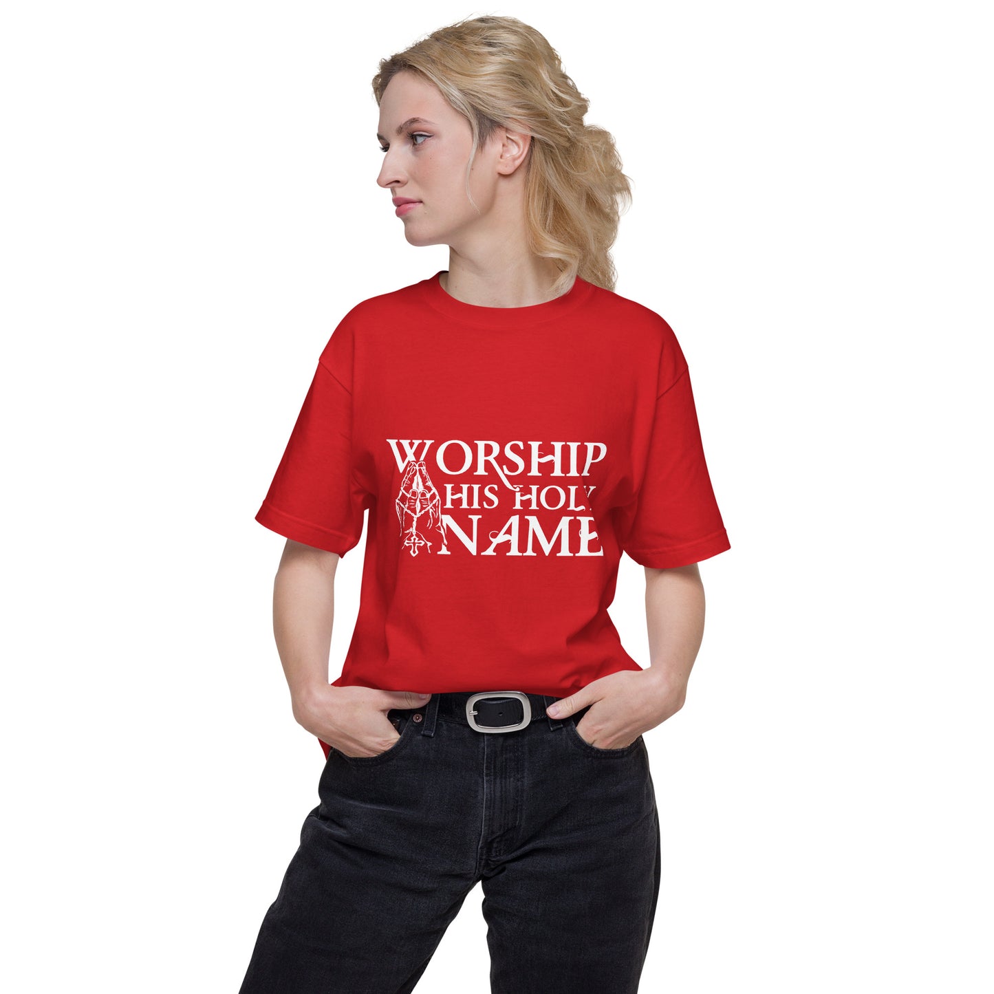 Worship Name- Unisex short sleeve tee - Ladaitt Christian Store