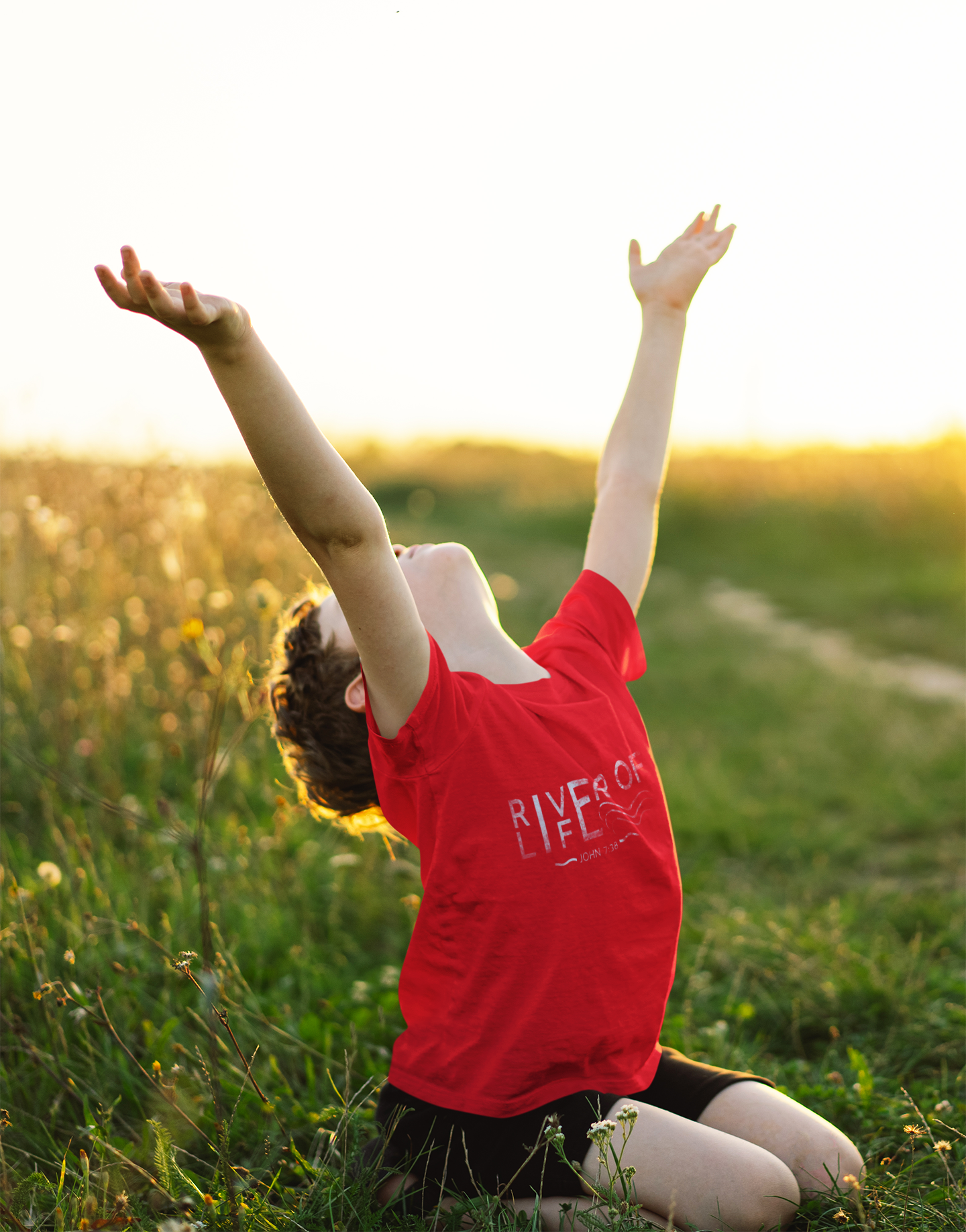 River of Life-Youth Short Sleeve T-Shirt