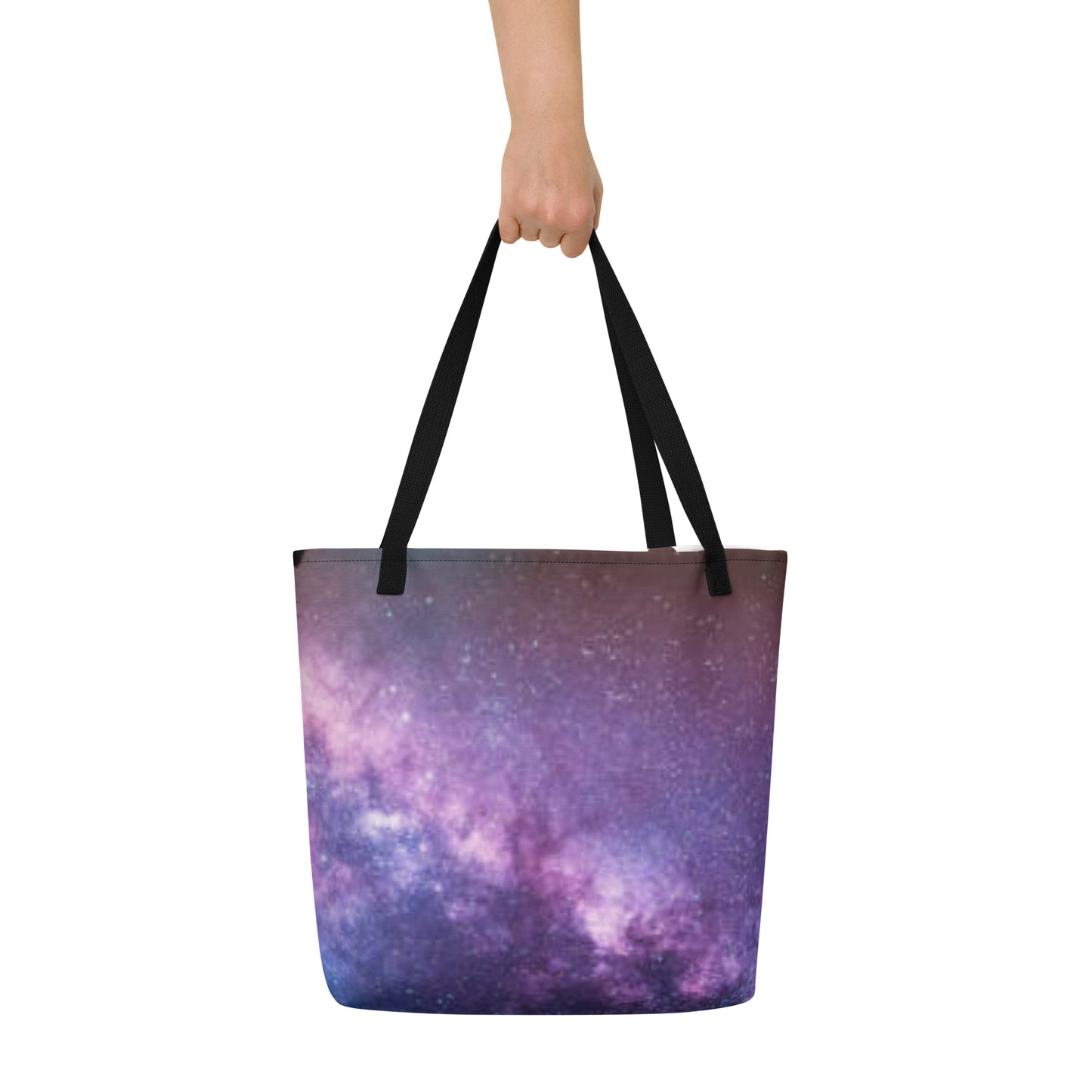 Hallelujah Space-All-Over Print Large Tote Bag