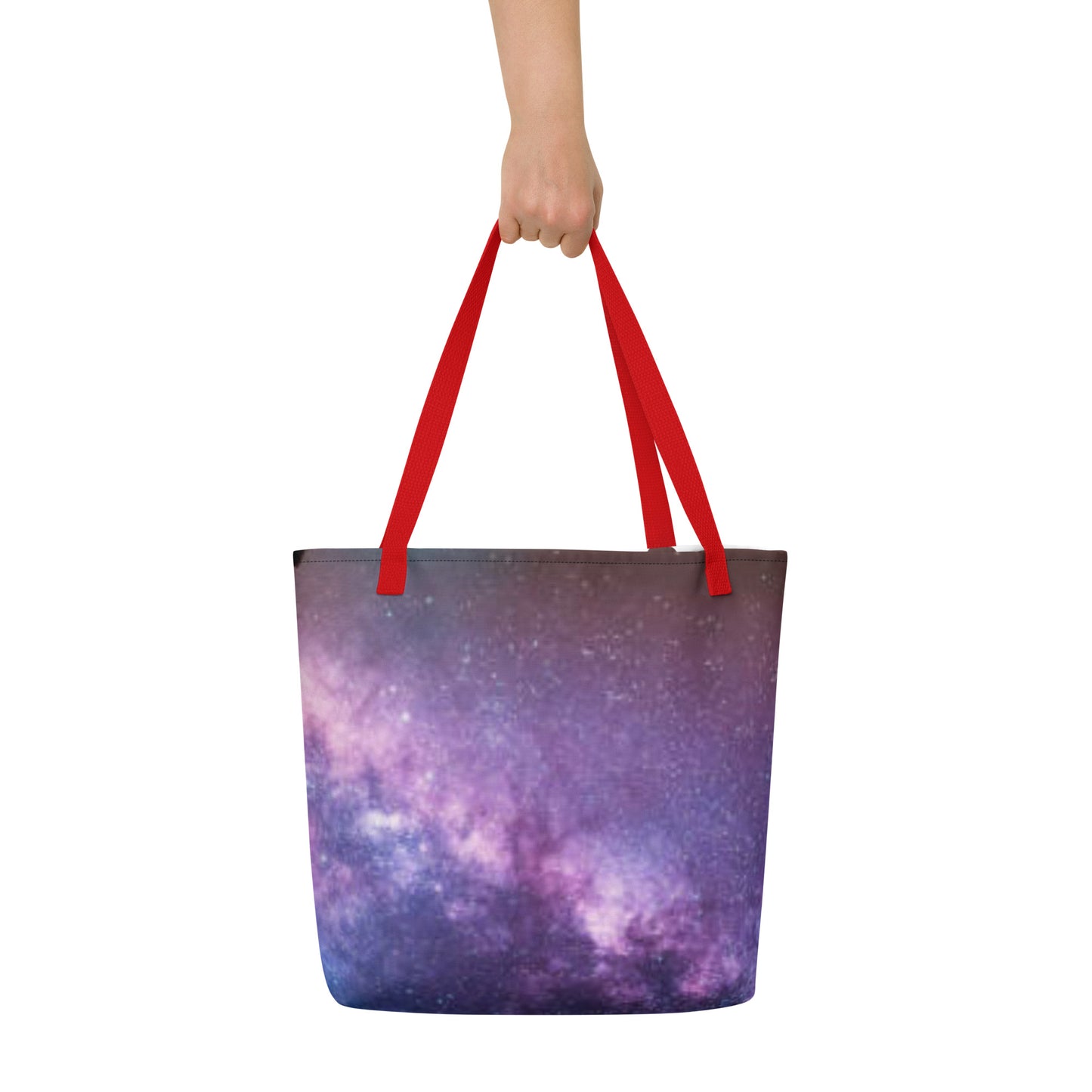 Hallelujah Space-All-Over Print Large Tote Bag