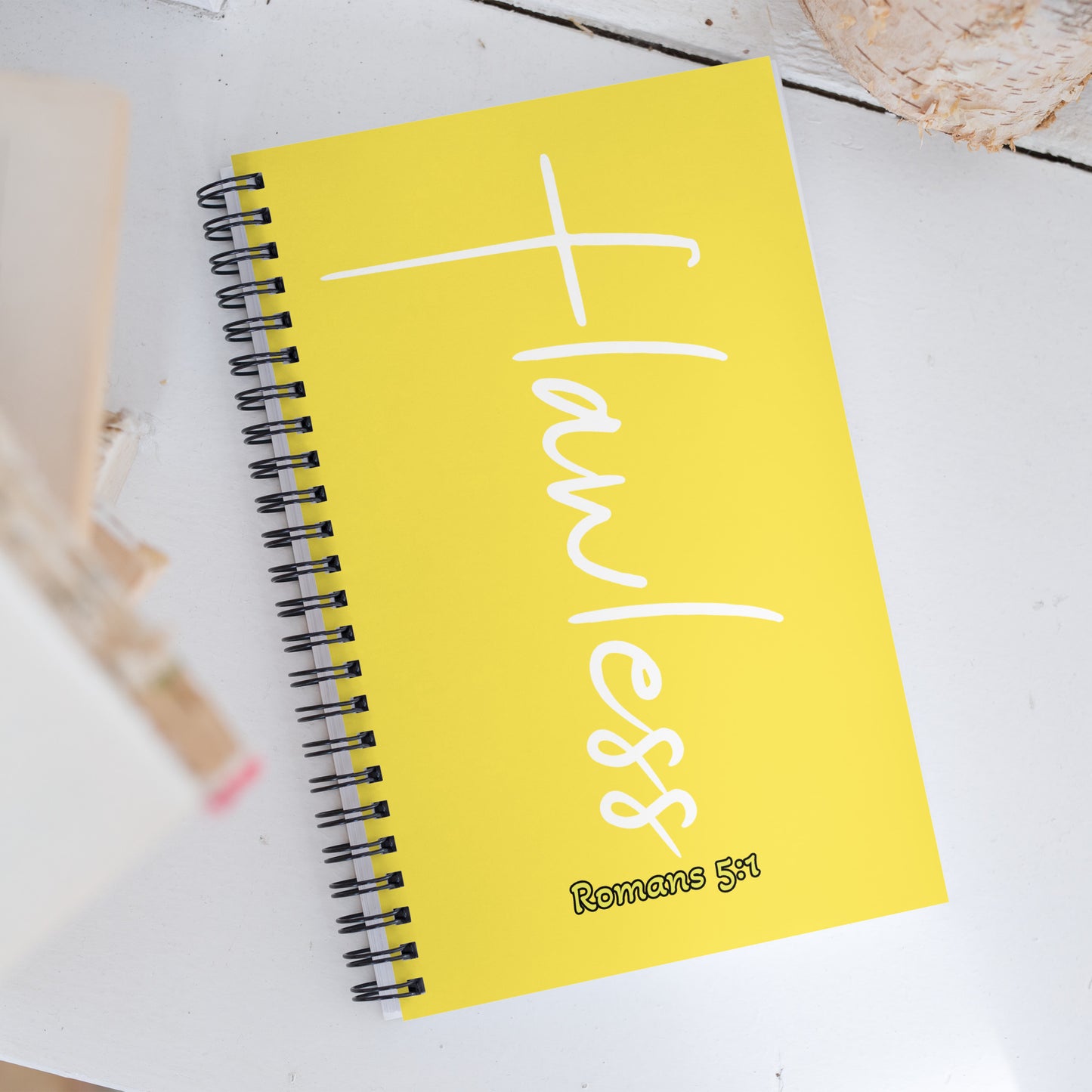 Flawless Yellow-Spiral Journal