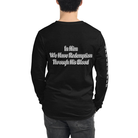 Ephesians 1:8-Unisex Long Sleeve Tee