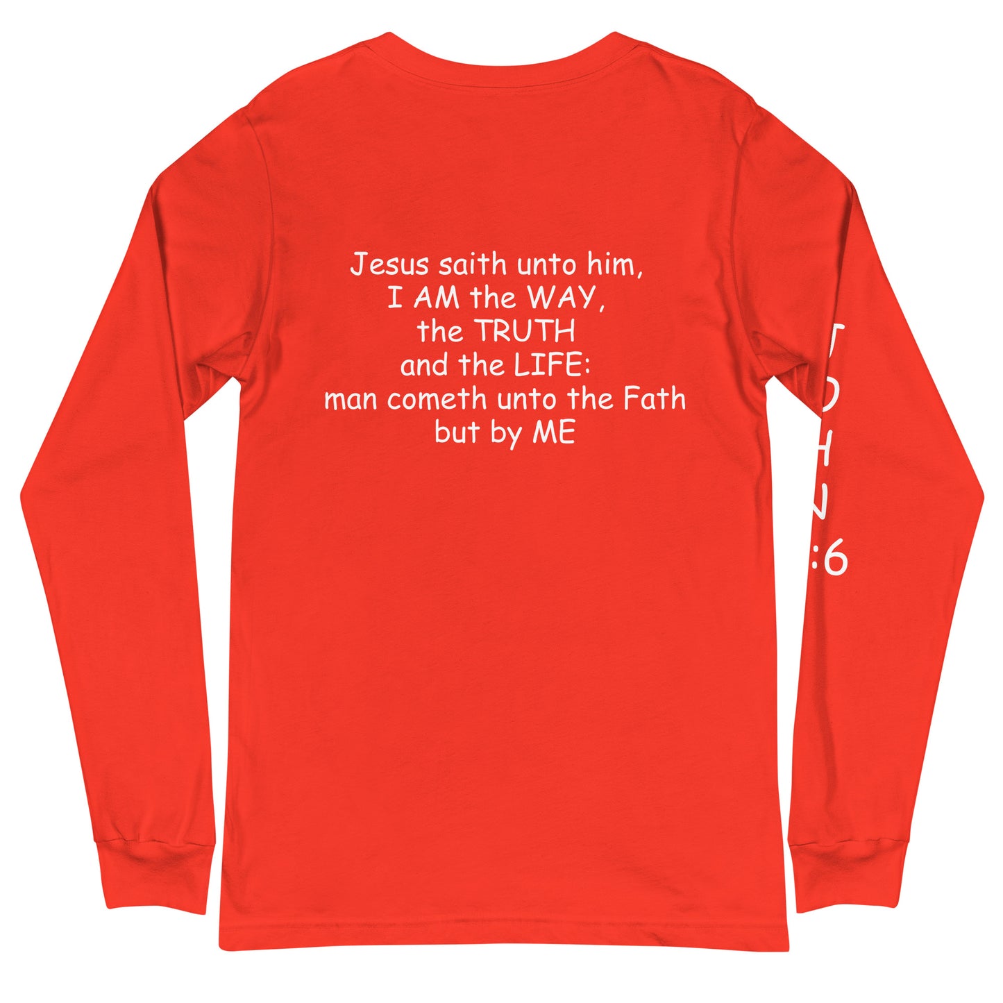 Ephesians 1:7-Unisex Long Sleeve Tee