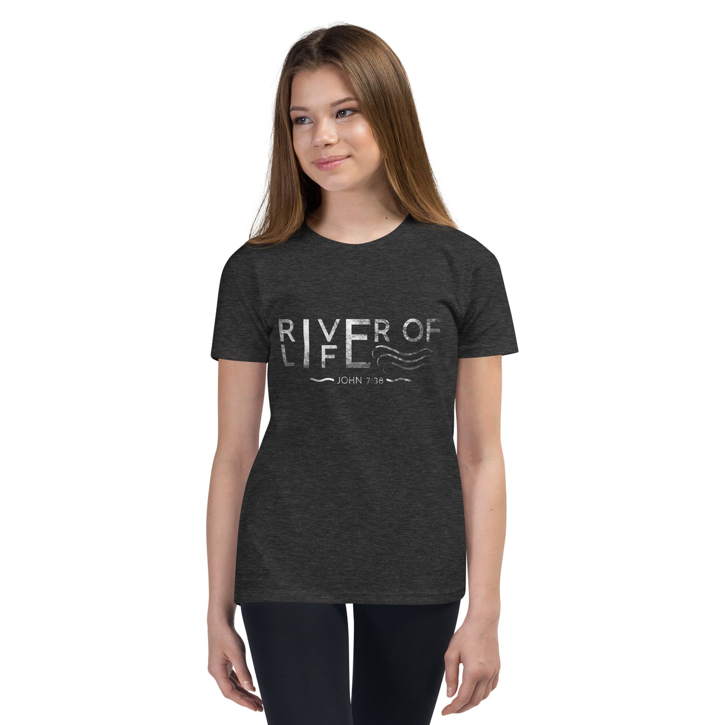 River of Life-Youth Short Sleeve T-Shirt