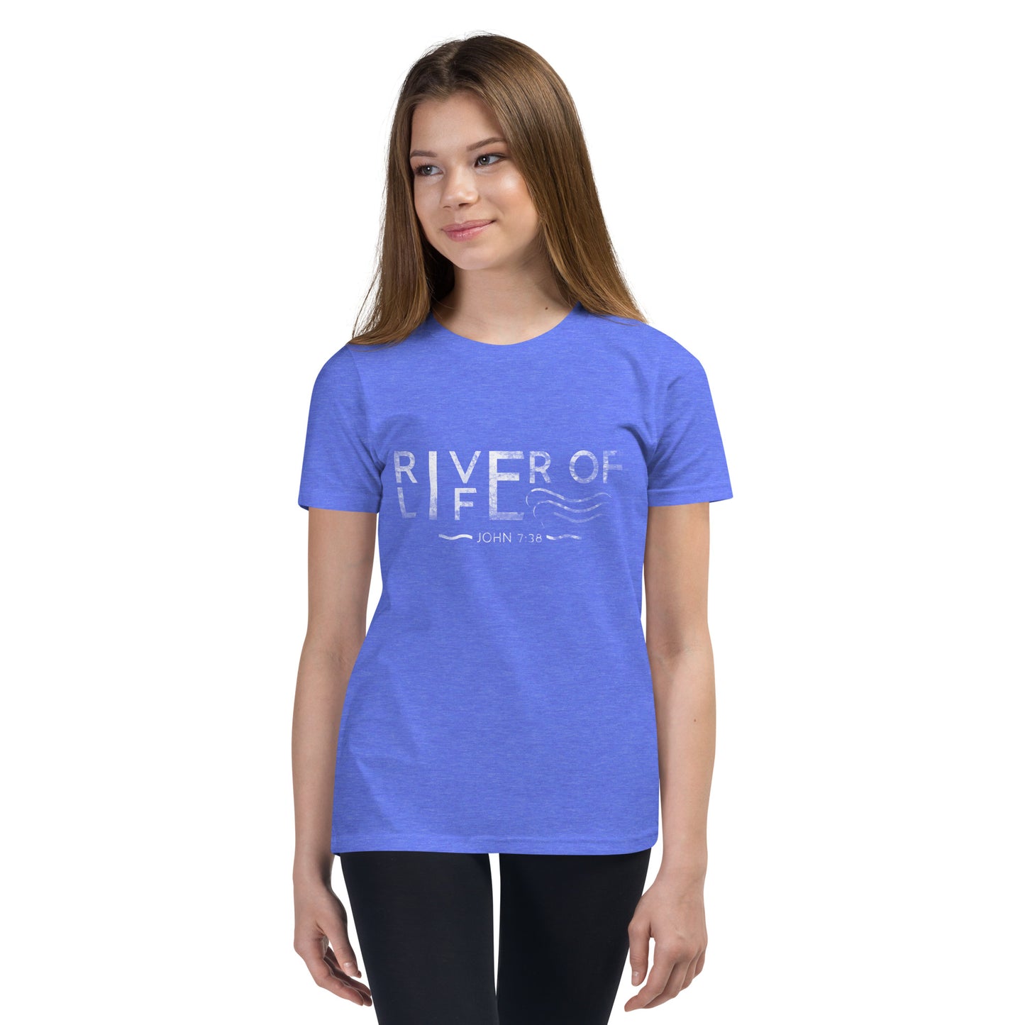 River of Life-Youth Short Sleeve T-Shirt