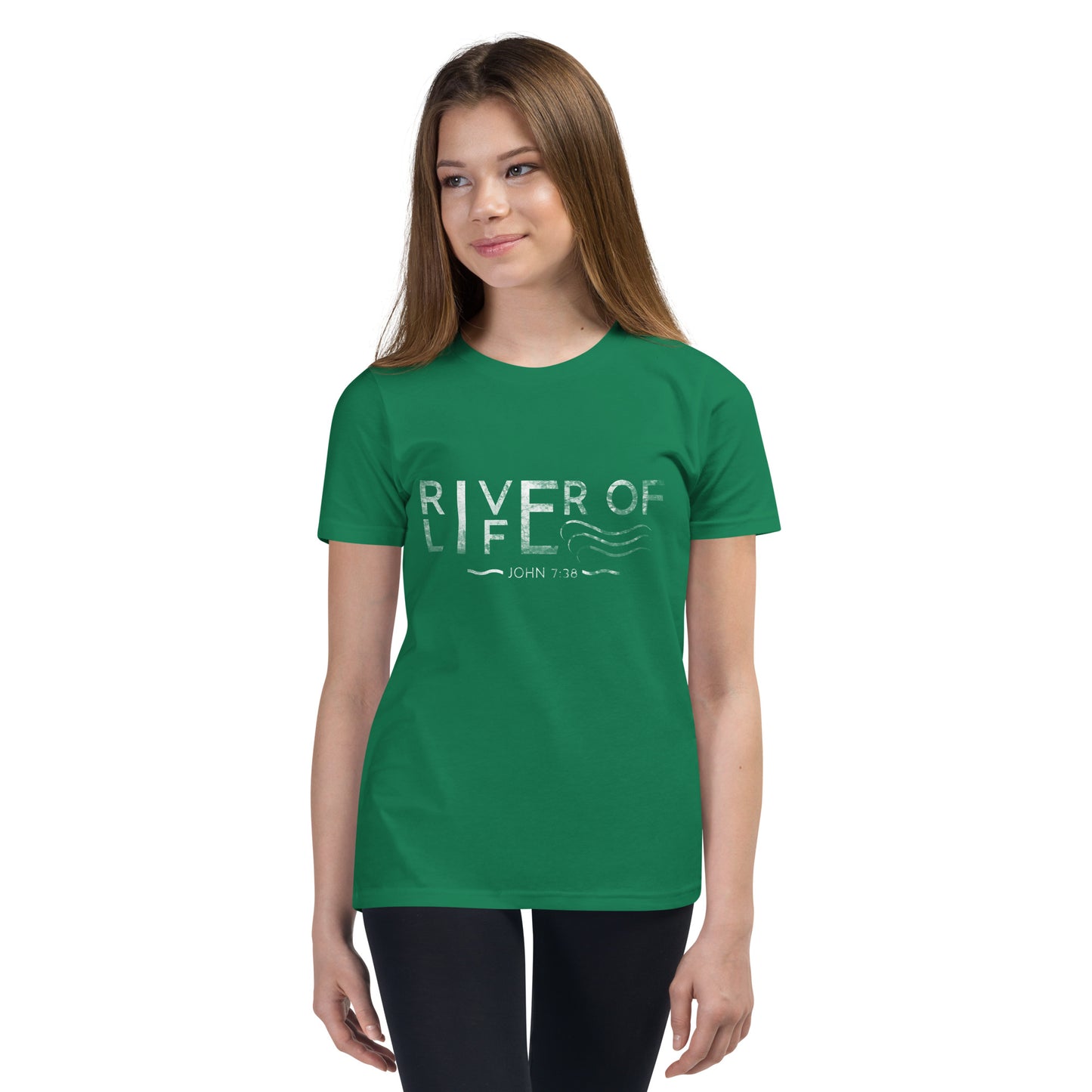 River of Life-Youth Short Sleeve T-Shirt