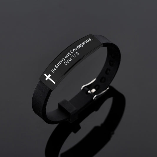 Inspirational Faith Silicone Bracelets - Ladaitt Christian Store