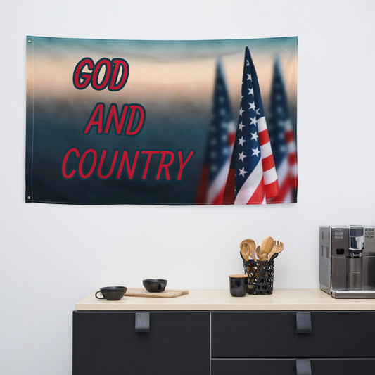 God And Country- Flag - Ladaitt Christian Store